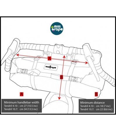 Чанта за кормило Missgrape Tendril 10.7 Adventure WP Handlebar Bag