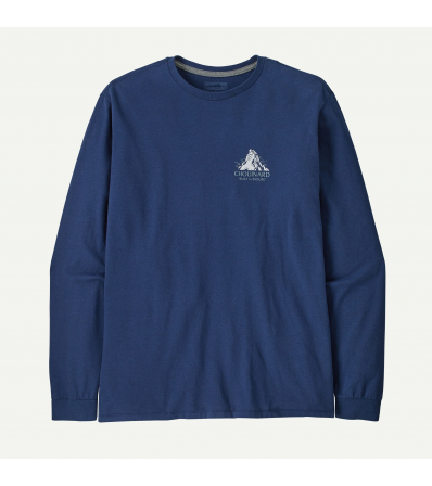 Блуза Patagonia LS Chouinard Crest Responsibili-Tee M's