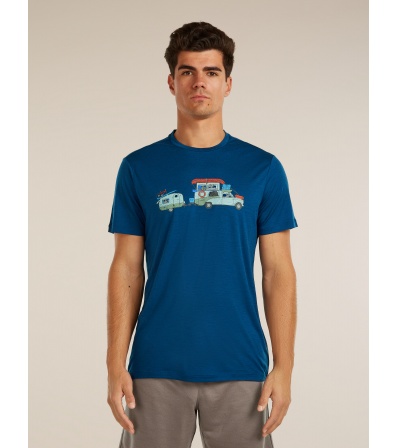 Тениска Icebreaker Merino 150 Tech Lite SS Tee Transportage M's